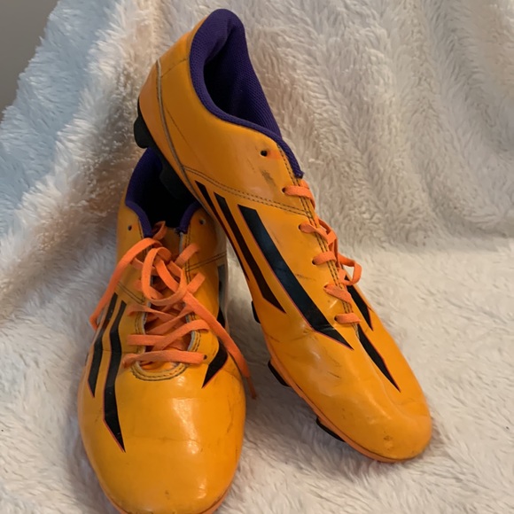 Adidas TRX FG F5 Orange Men’s Football Soccer Cleats Size US 11 UK 10.5 FRA 45.5 - Picture 4 of 5